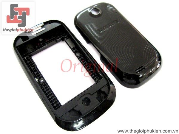 Vỏ Samsung S3653 black Original